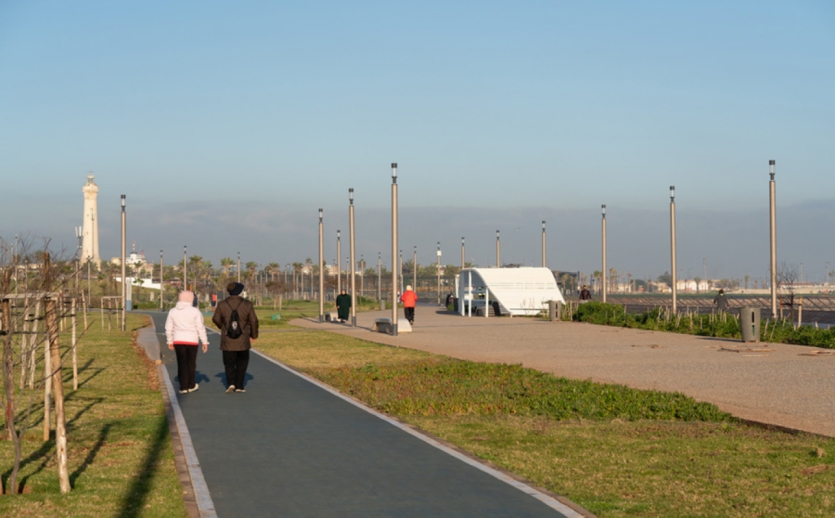 Promenade Maritime de la Mosquée Hassan II